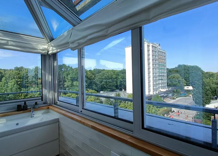 Lägenhet Przy Plazy Przestronny 150 M2 5 Sypialni 2 Lazienki Nowoczesny, Luksusowy, Cichy *